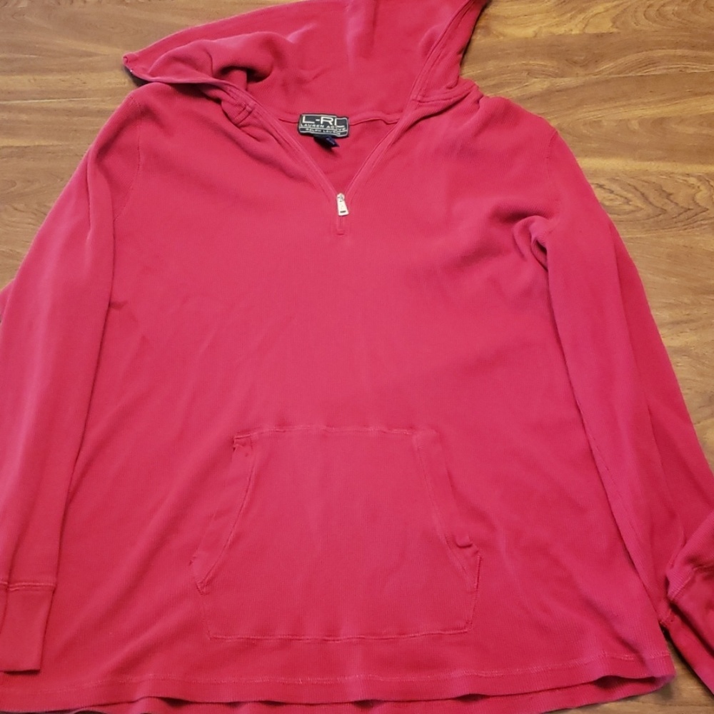 Red LRL pull over